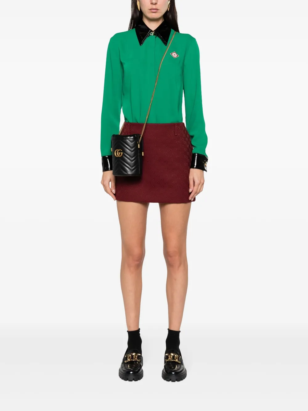 Gucci mini GG Marmont bucket bag | Image 2