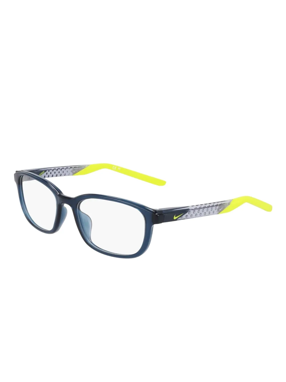 Nike Tweekleurig rechthoekig montuur Blauw