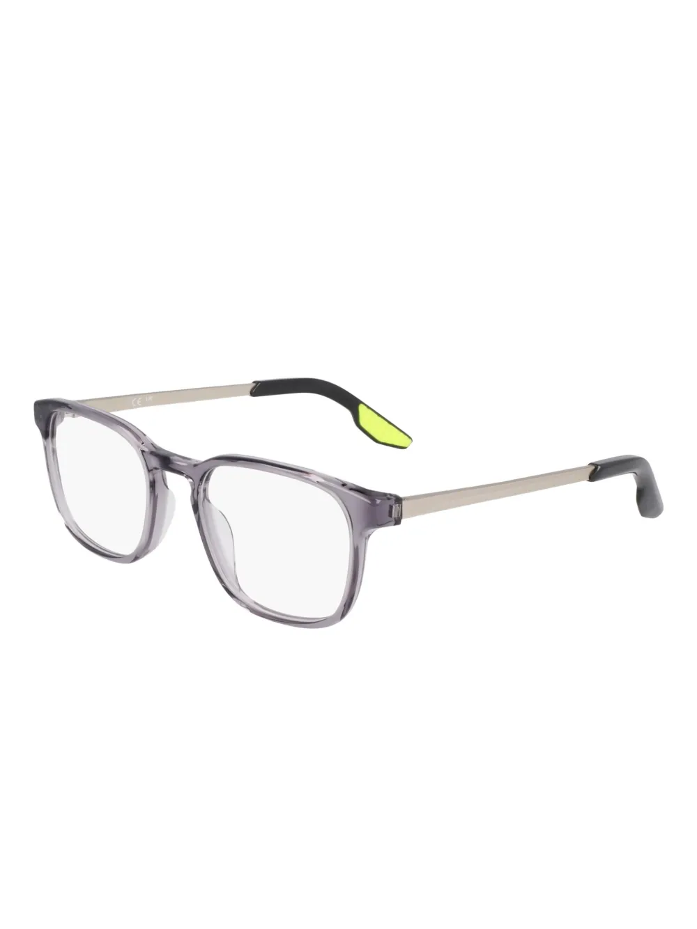 Nike Bril met rechthoekig montuur Grijs