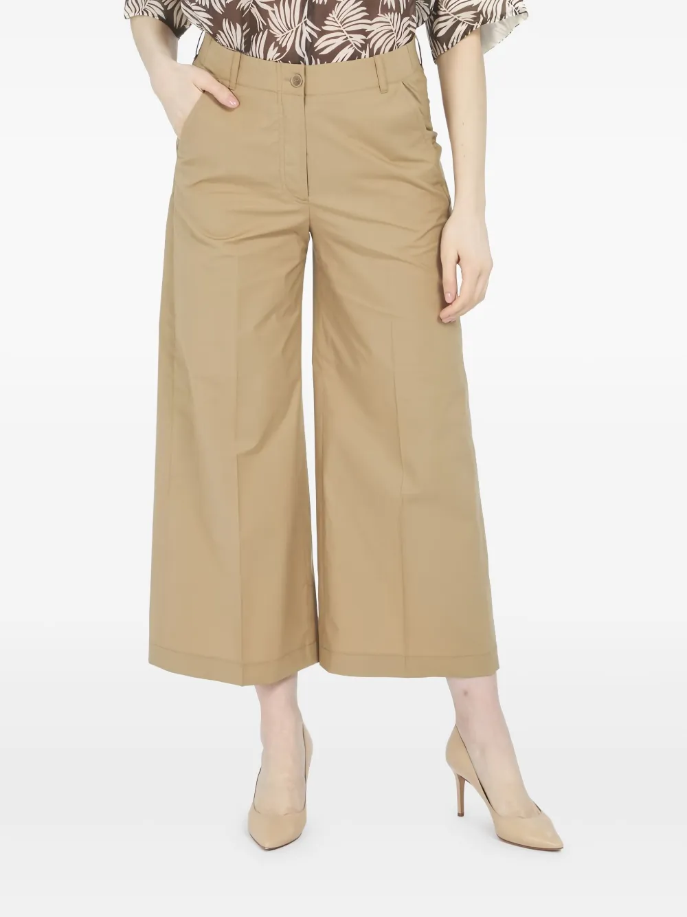 cropped trousers