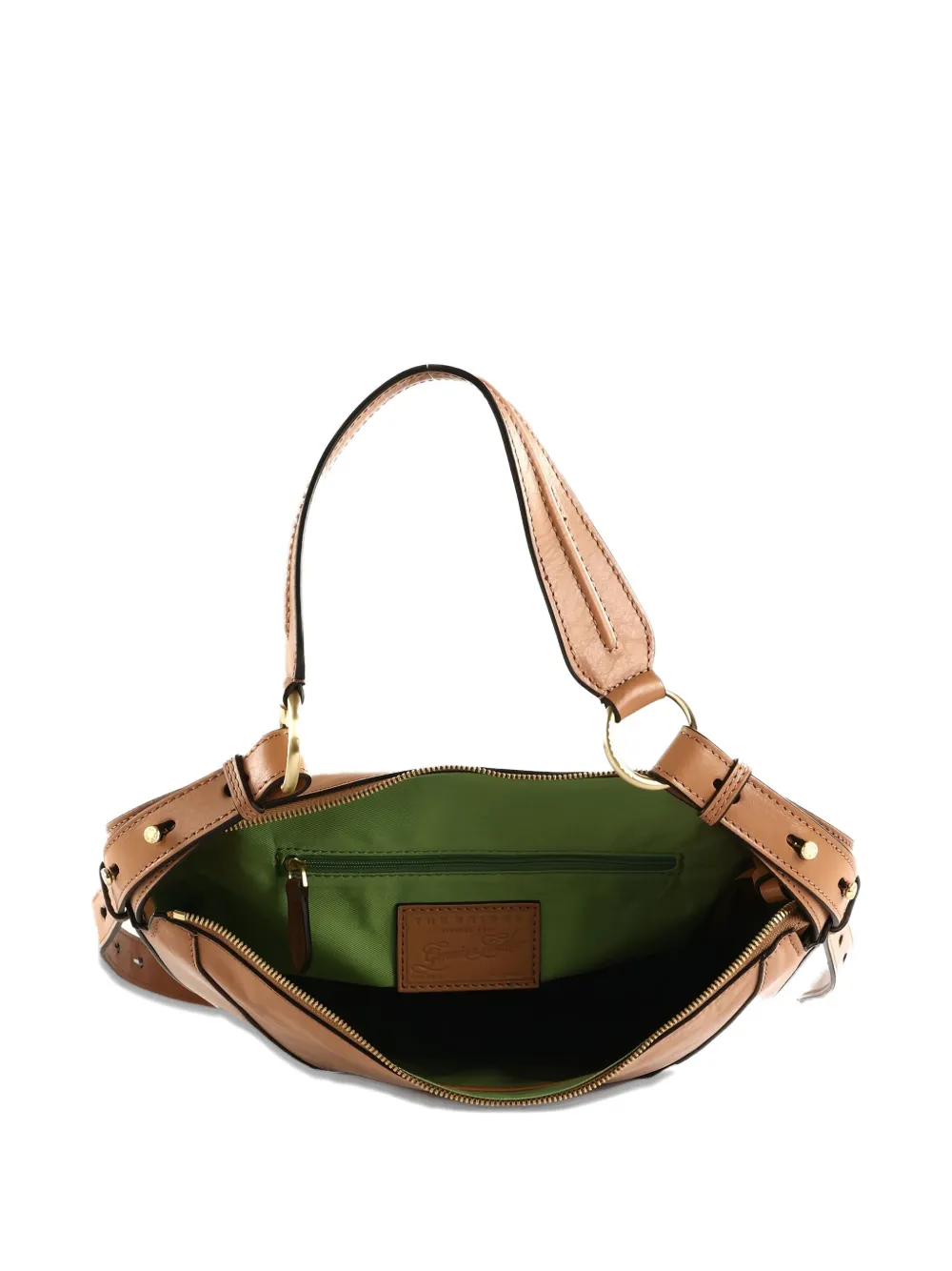The Bridge Fedora Slouchy Shoulder Bag In Brown
