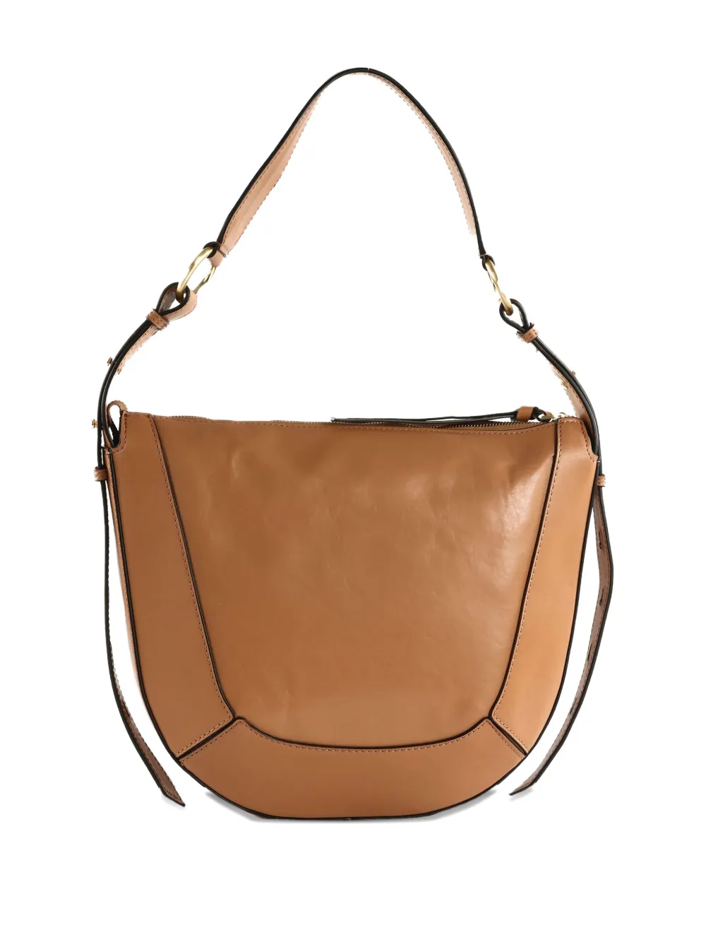 The Bridge Fedora slouchy schoudertas - Bruin
