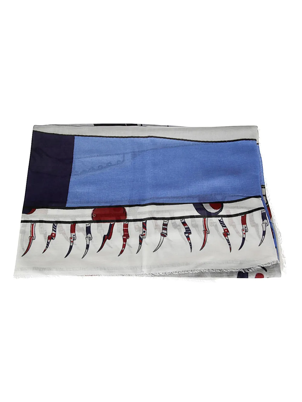 Faliero Sarti Talent sjaal Blauw