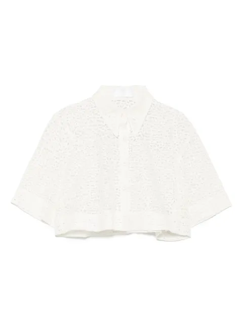 RXQUETTE camisa corta con efecto arrugado
