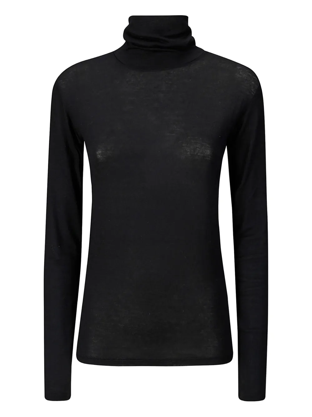 HIRA turtleneck long-sleeve top | Black | Image 1