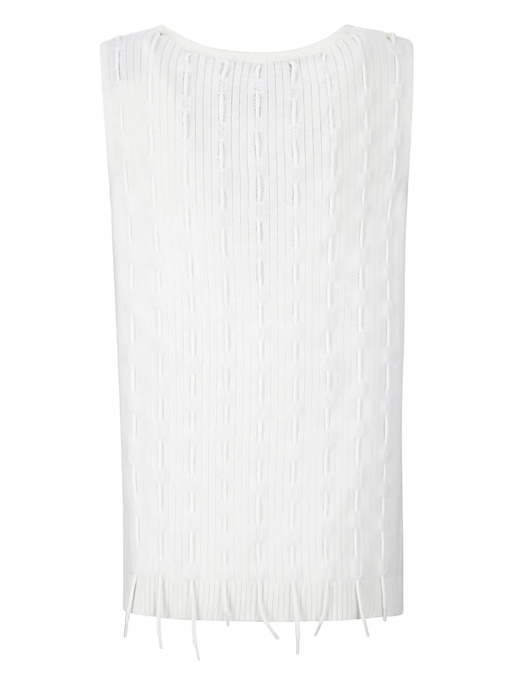 INSTITUTION fringe-detail knitted top | Vests & Tank Tops | Image 2