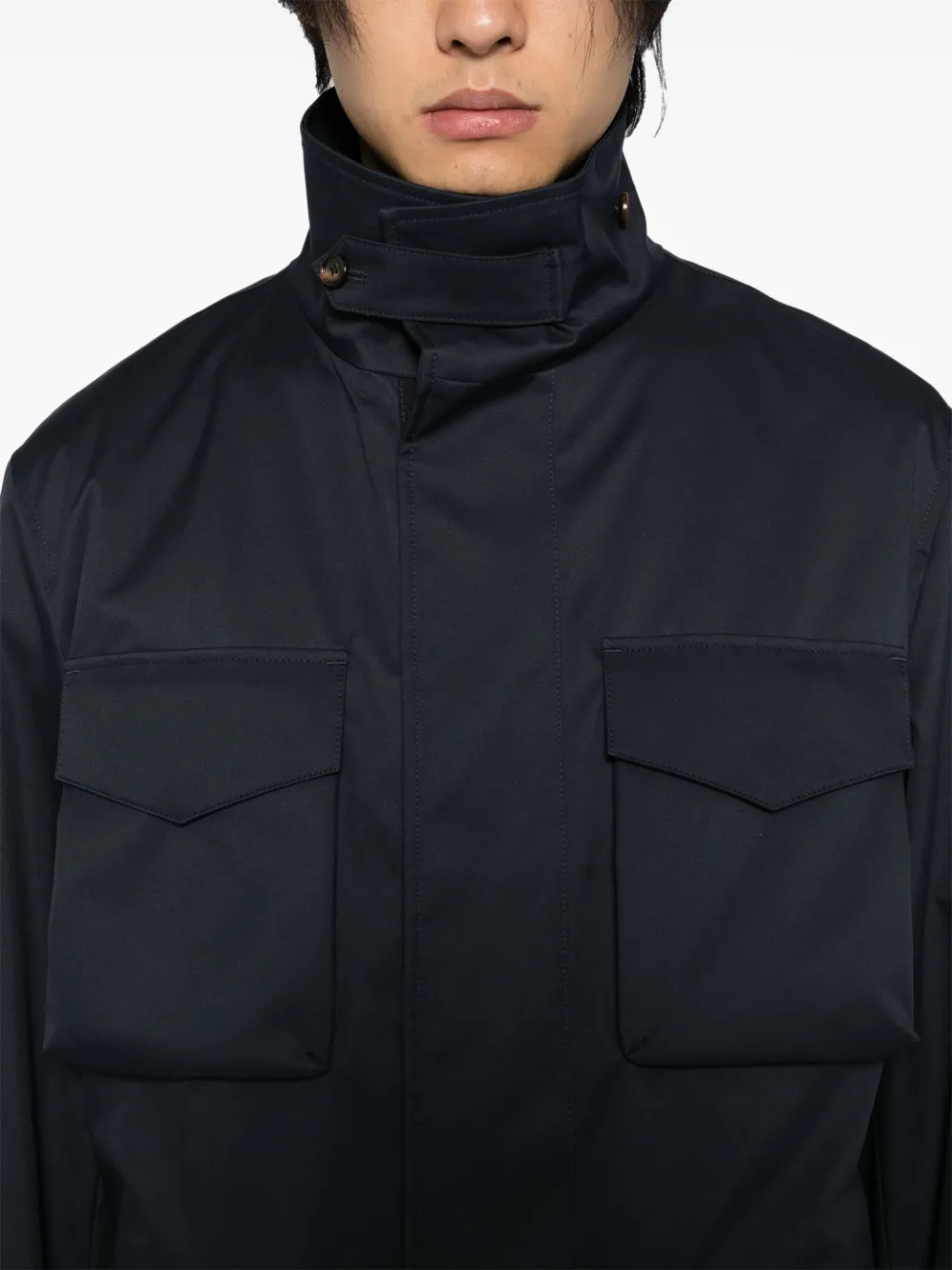 Dolce & Gabbana Polyester shirtjack Blauw