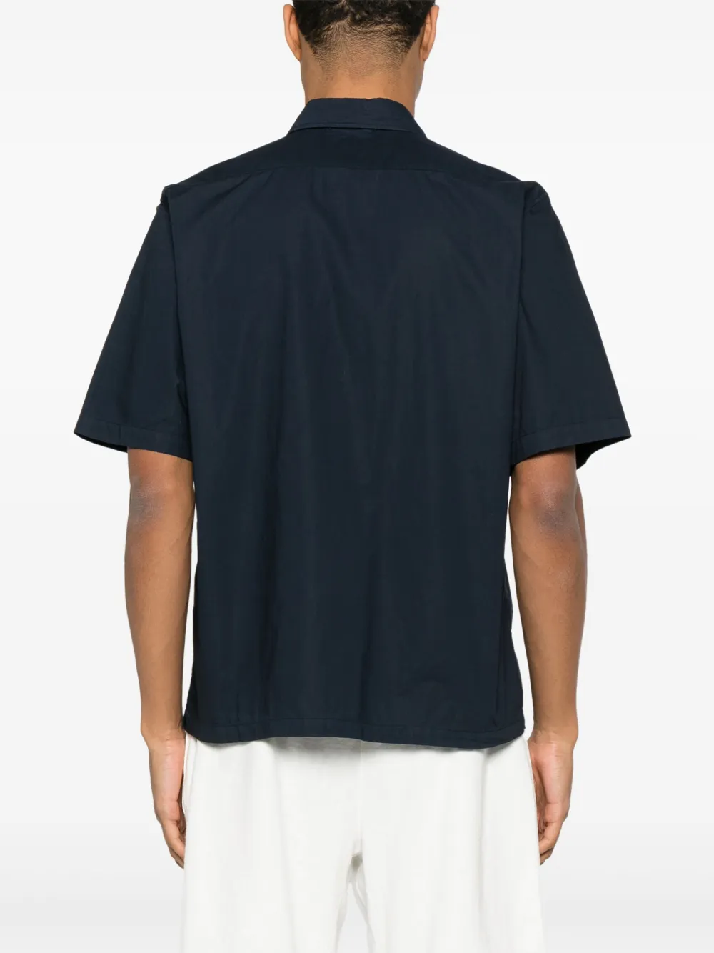 C.P. Company Overhemd met geborduurd logo Blauw