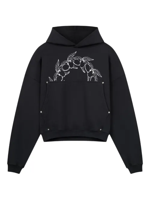 Hoodie à imprimé graphique - ROUGH. - Modalova