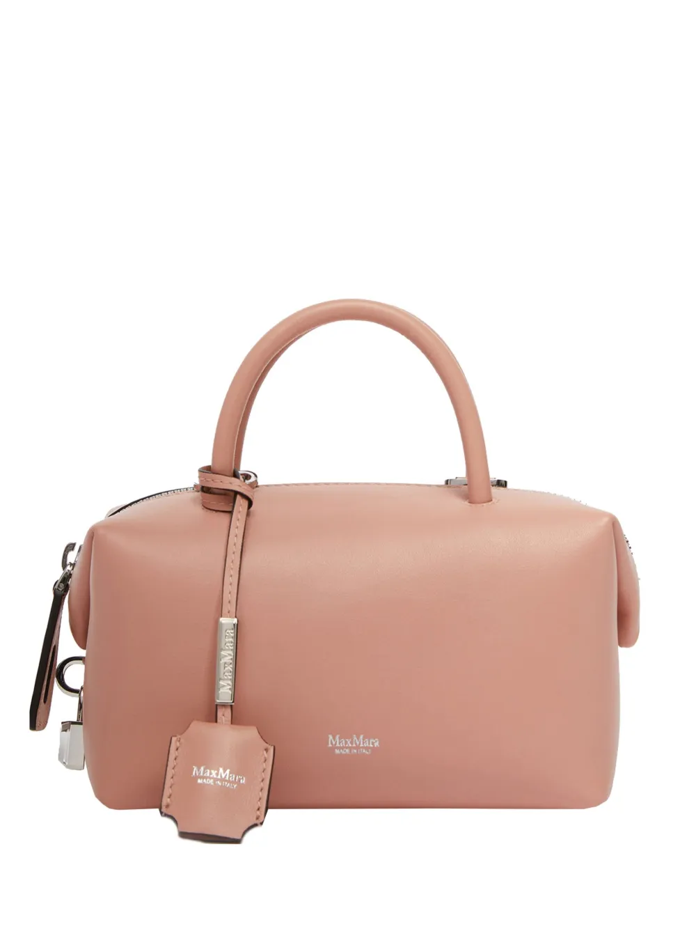 Max Mara Leren shopper Roze