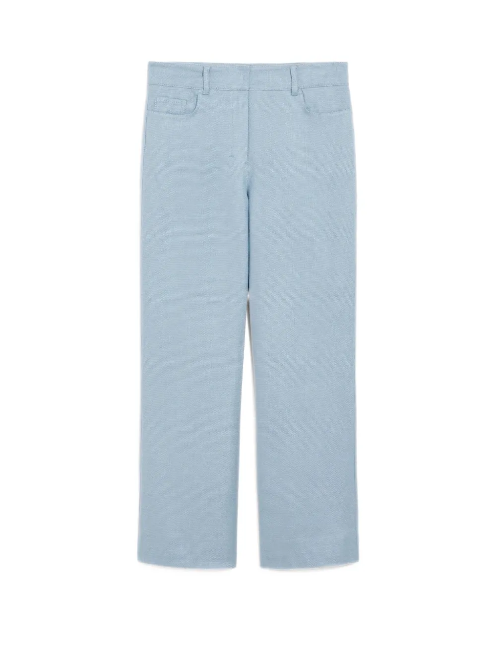 'S Max Mara front-pocket design trousers - Blauw
