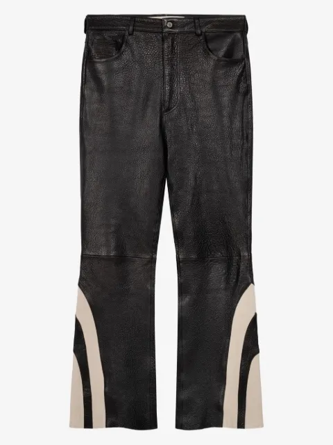 ROUGH. pantalones acampanados