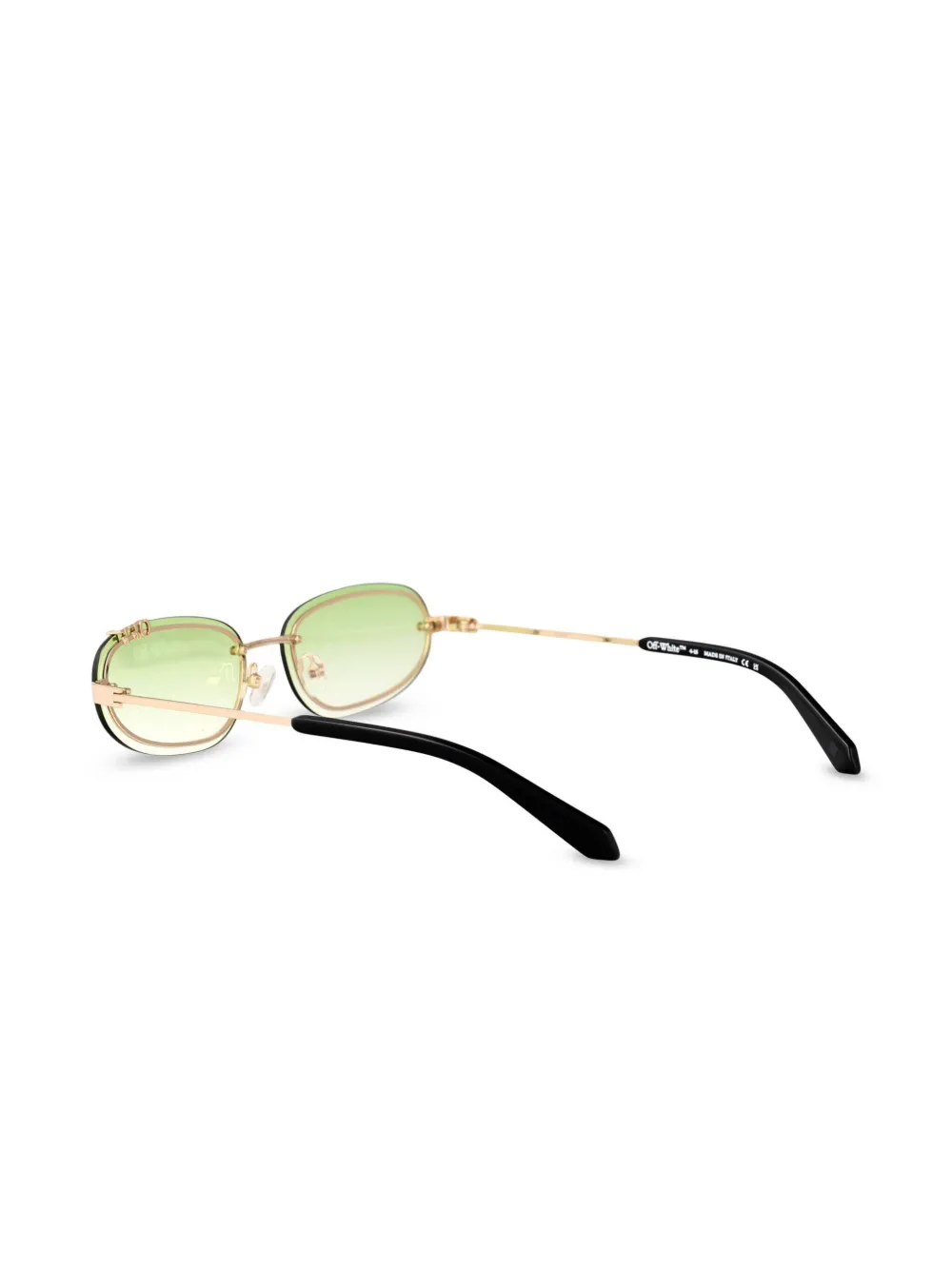 Off-White Eyewear Miami zonnebril Goud