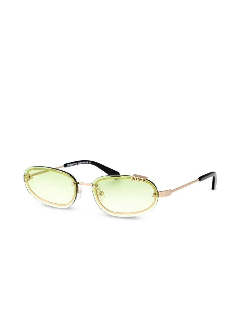 Off-White Eyewear Miami zonnebril Goud