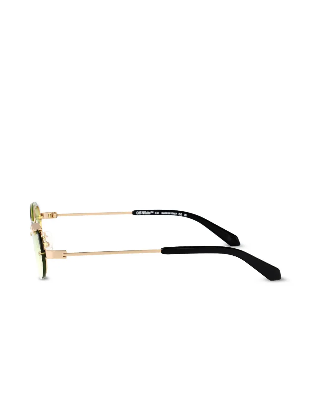 Off-White Eyewear Miami zonnebril Goud