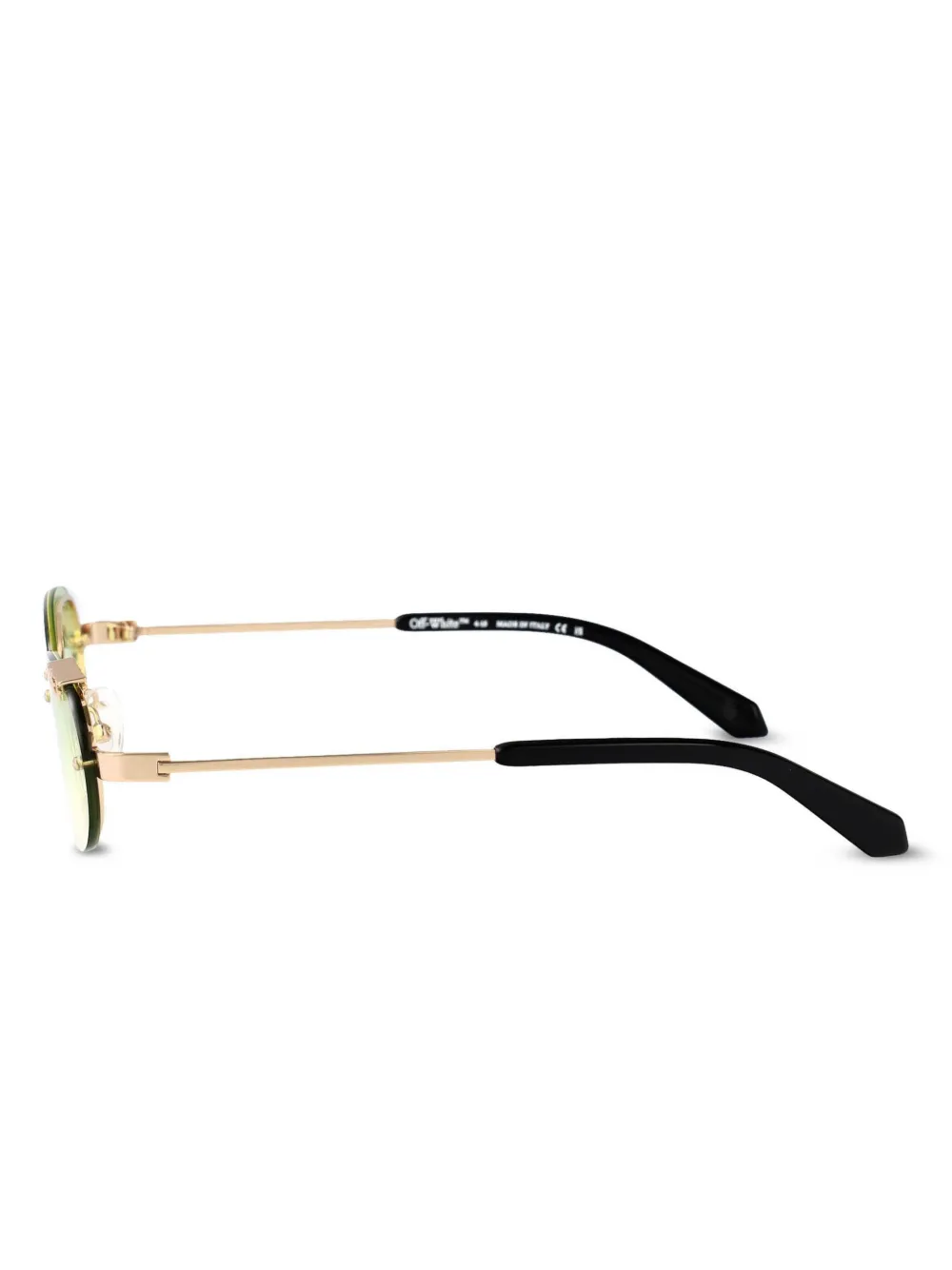  Off-white Eyewear Miami Sunglasses - Gold 