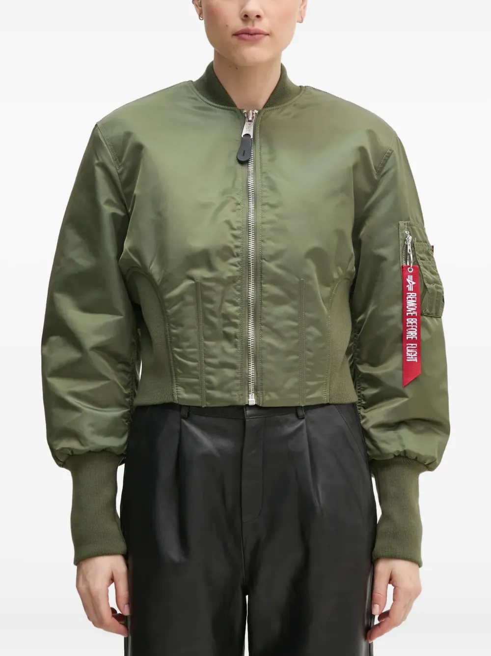 Alpha Industries Cropped Bomber Jacket