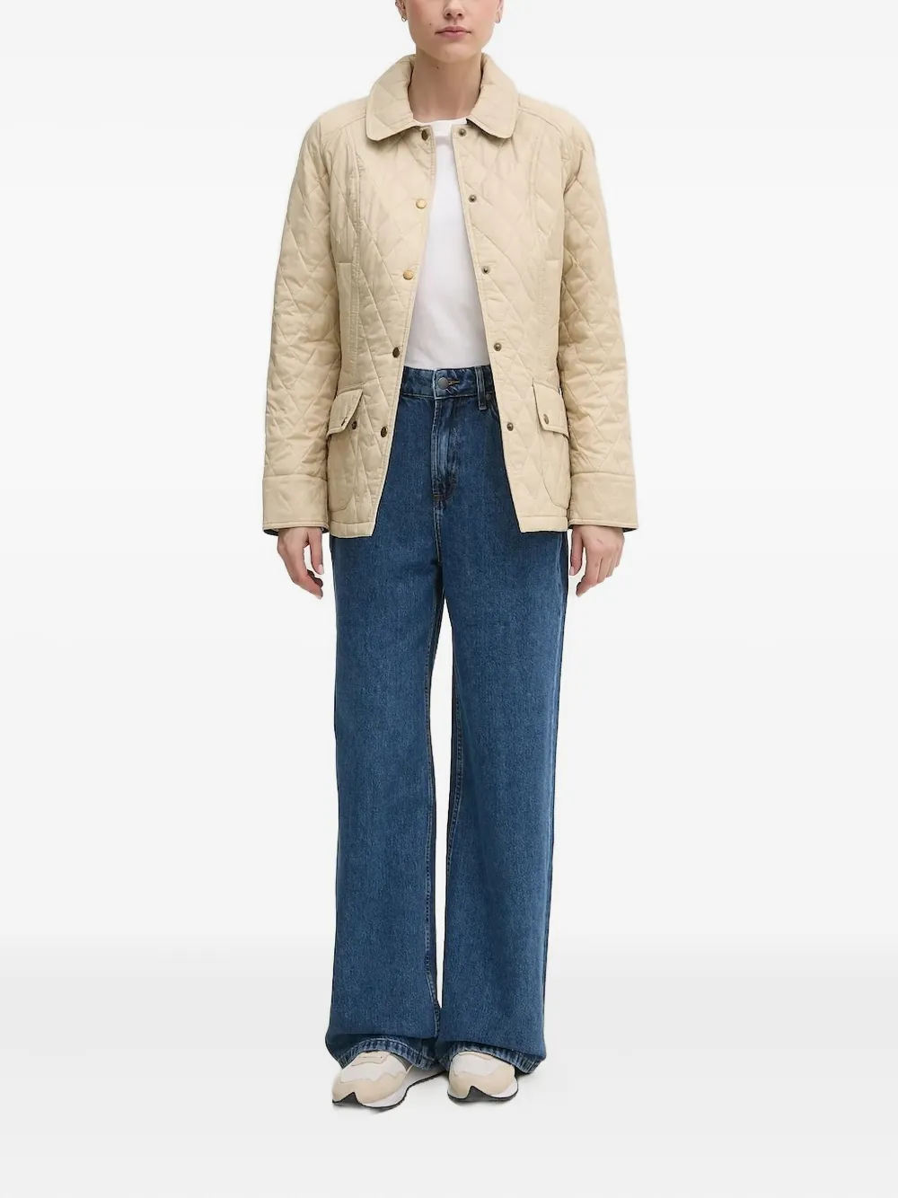 Barbour Jeans met wijde pijpen - Blauw