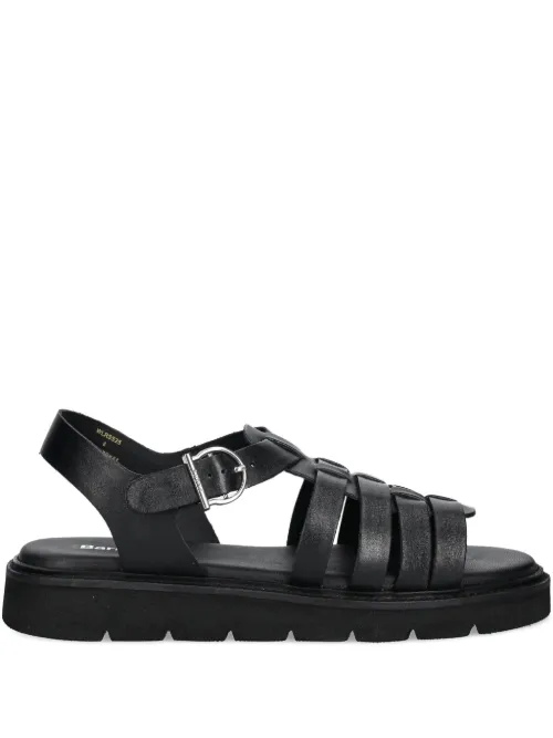 Barbour sandales en cuir - Noir - Barbour - Modalova