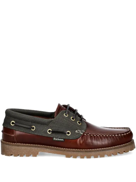 Barbour zapatos náuticos de piel