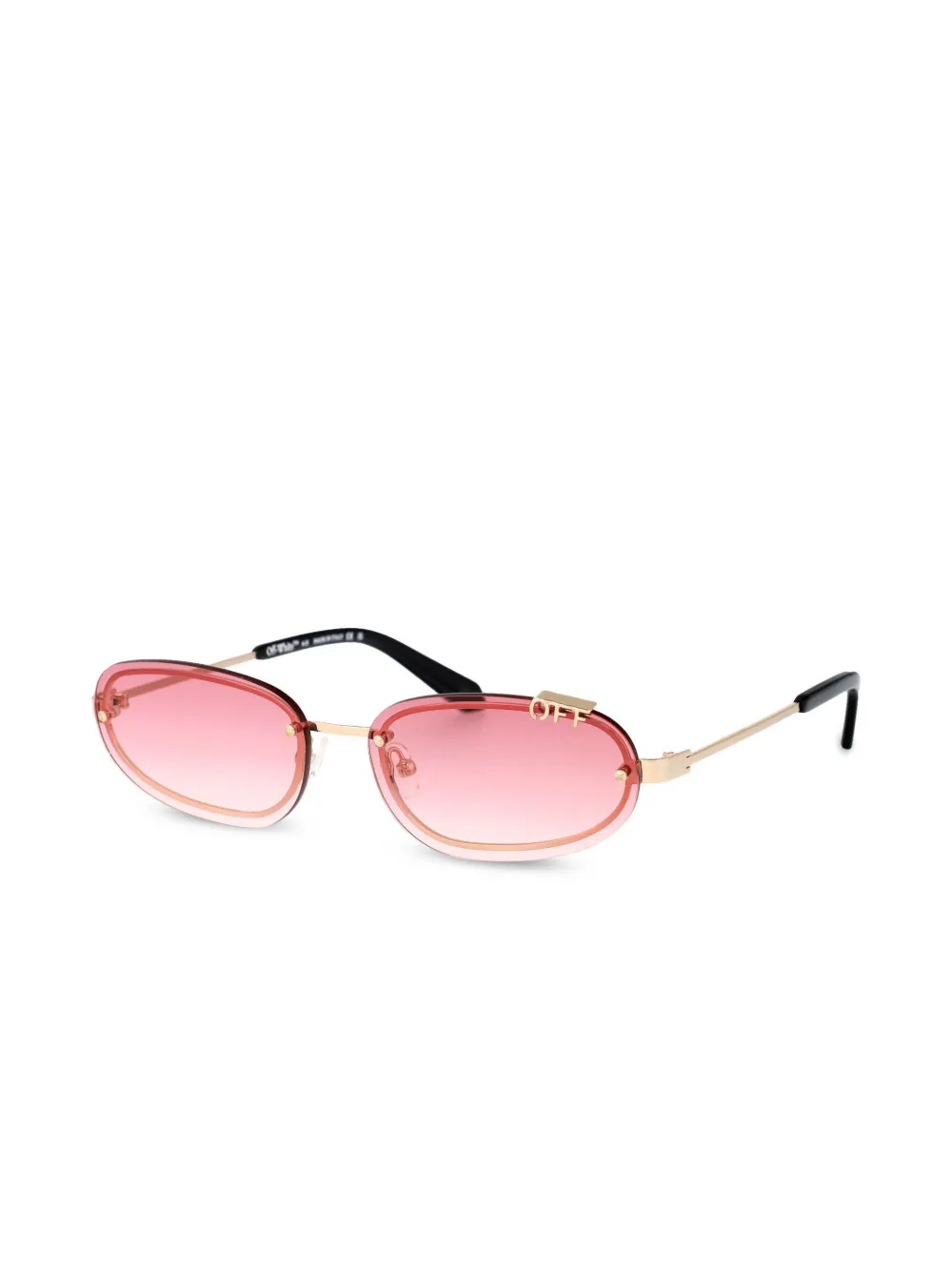 Off-White Eyewear Miami zonnebril Goud