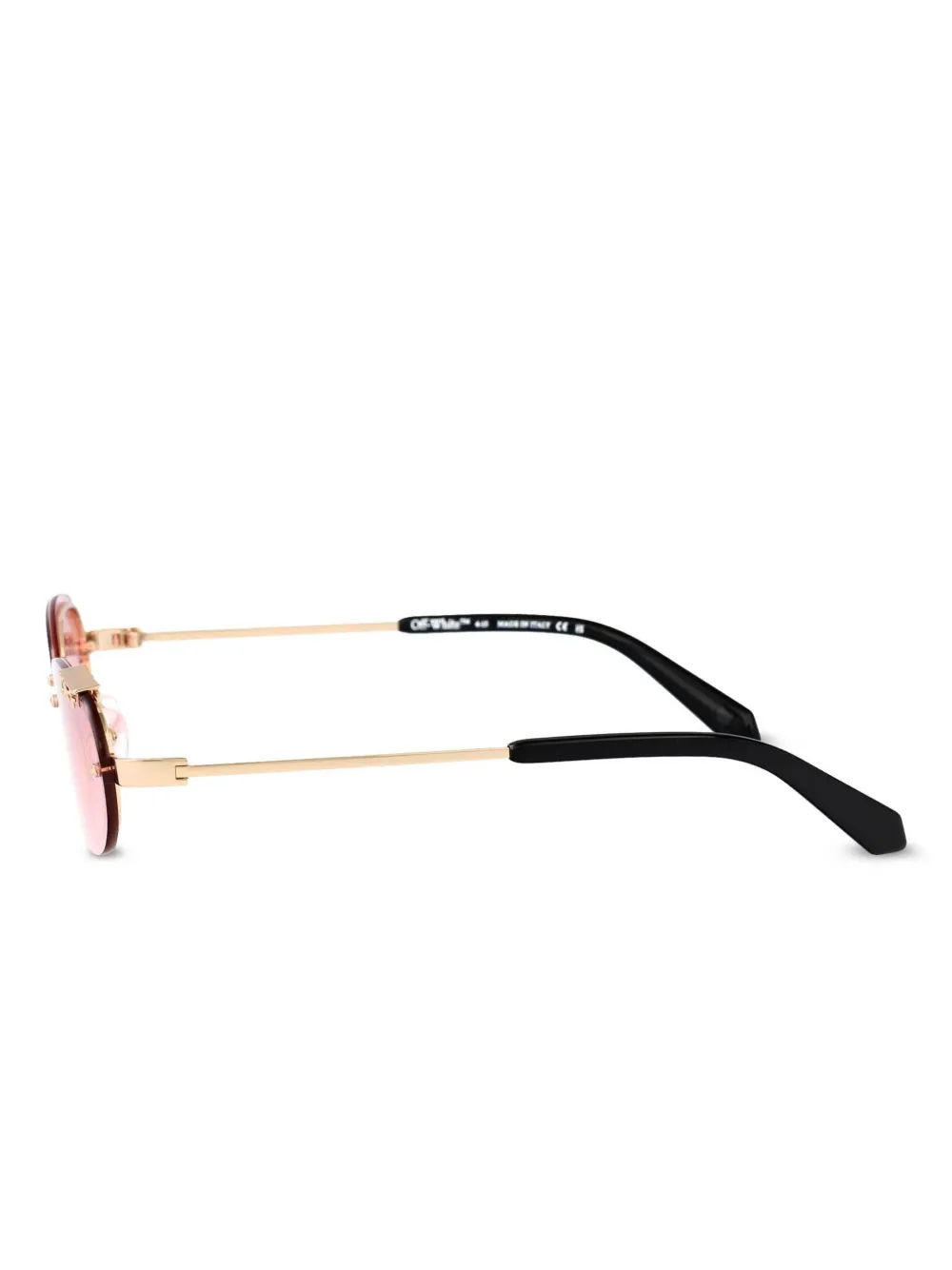  Off-white Eyewear Miami Sunglasses - Gold 