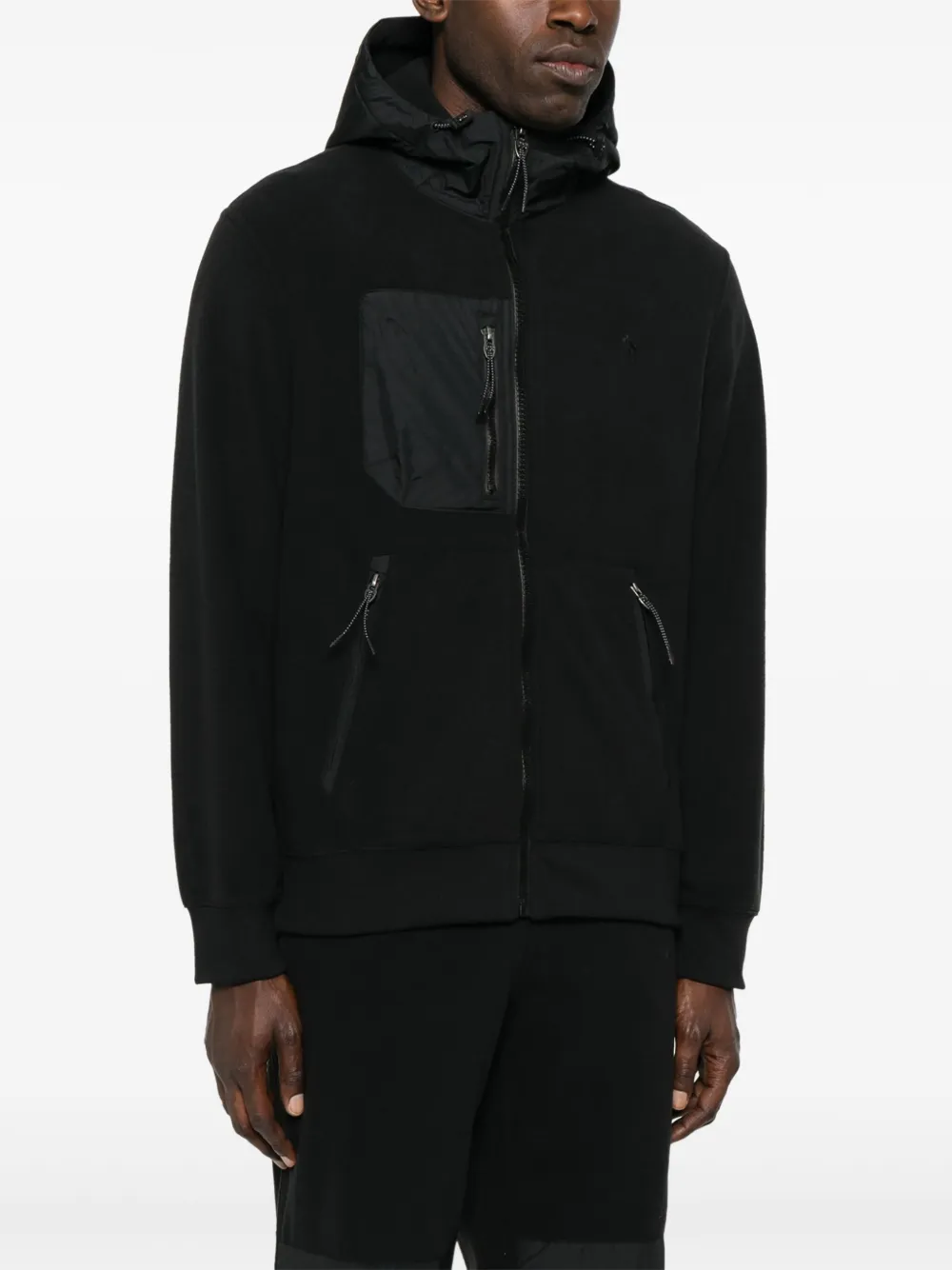 Polo Ralph Lauren Fleece jack Zwart