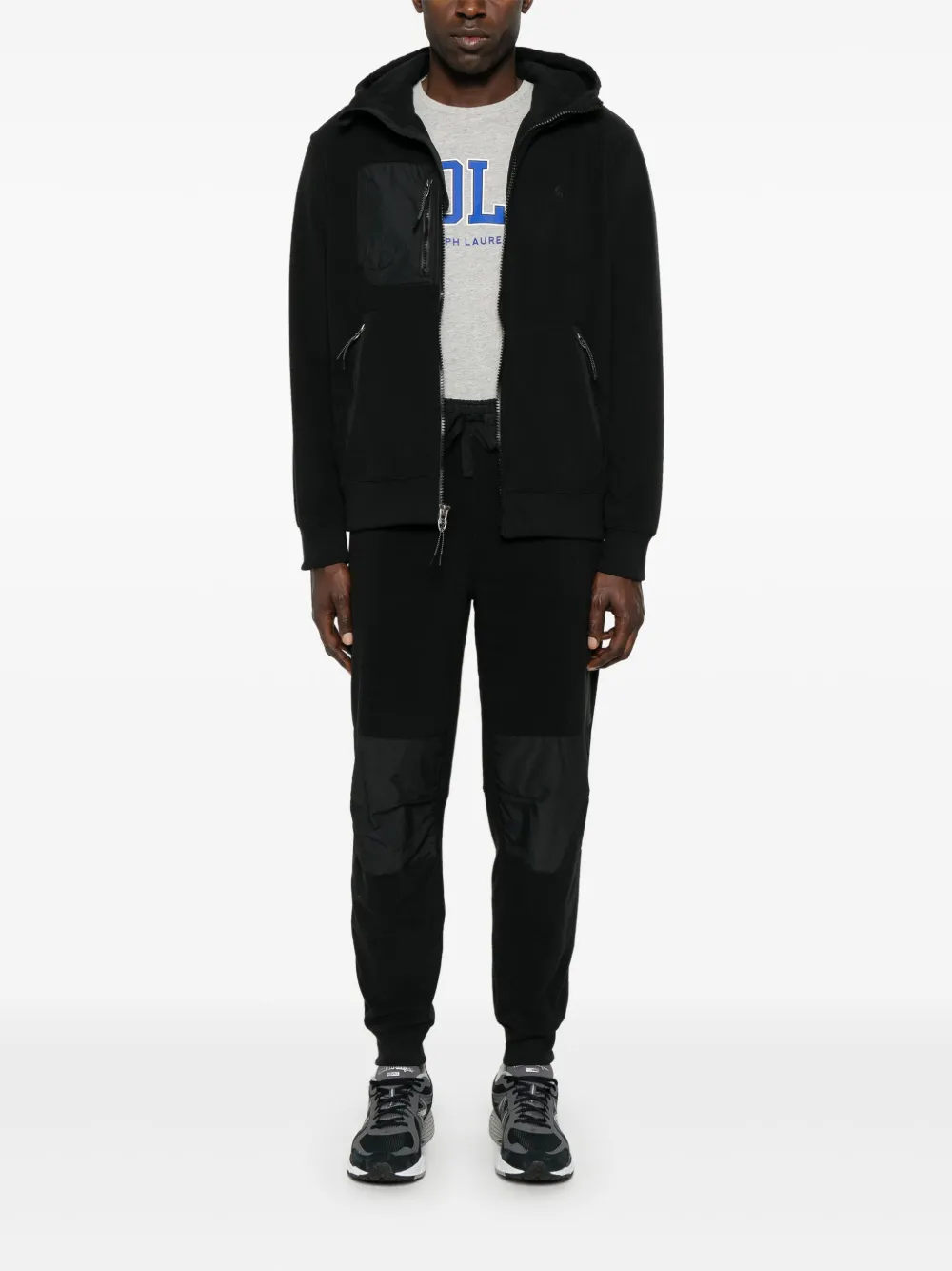 Polo Ralph Lauren Fleece jack Zwart