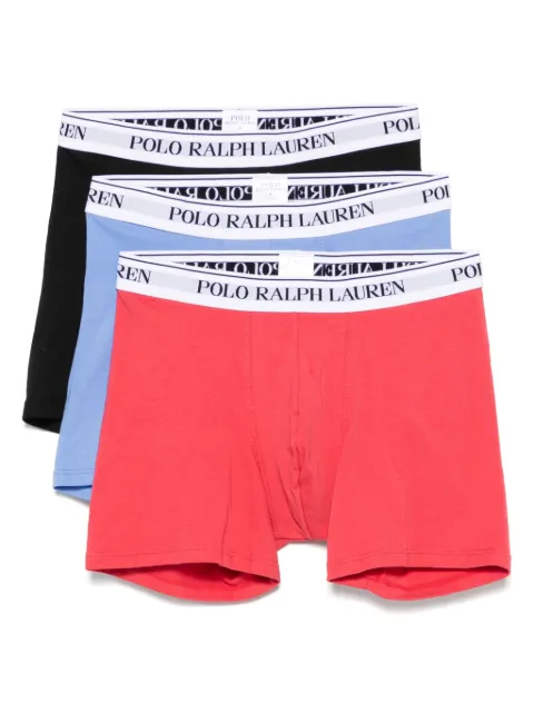 Polo Ralph Lauren logo-waistband boxers (pack of three)