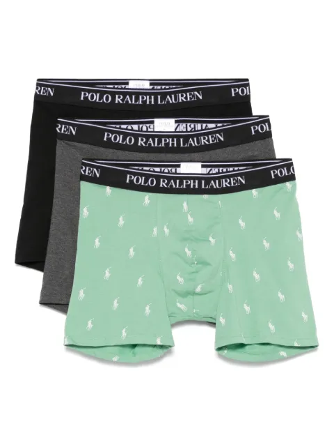 Polo Ralph Lauren logo-waistband boxers (pack of three)