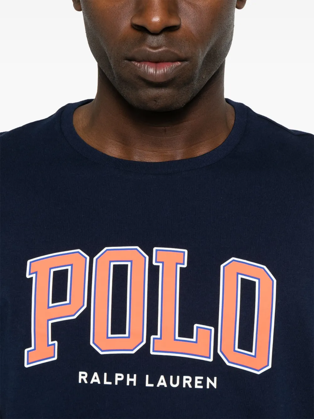 Polo Ralph Lauren T-shirt met logoprint Blauw