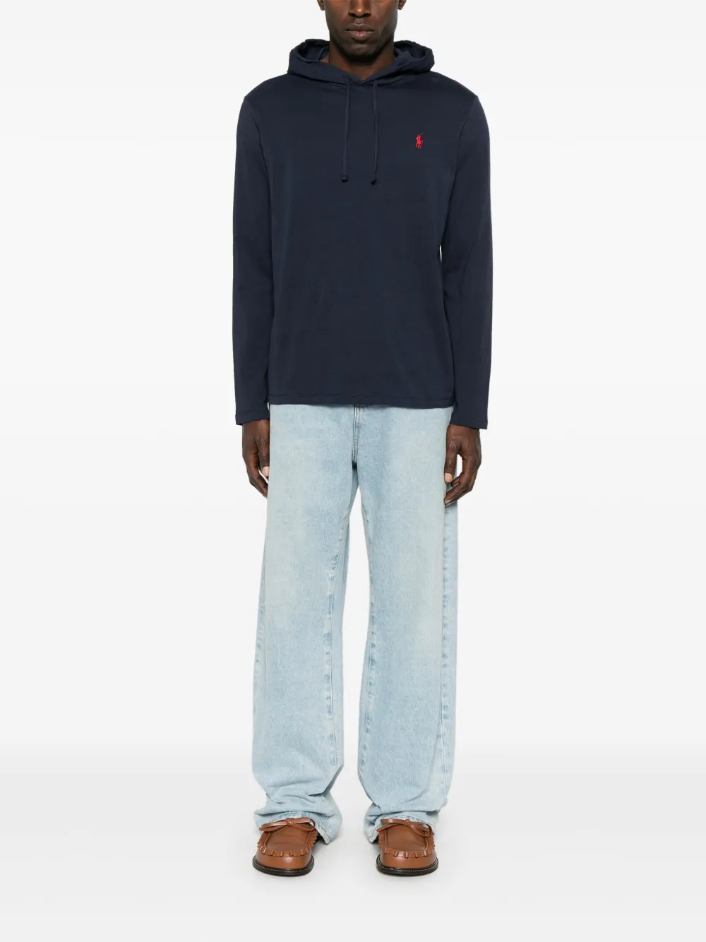 Polo Ralph Lauren Jersey hoodie Blauw