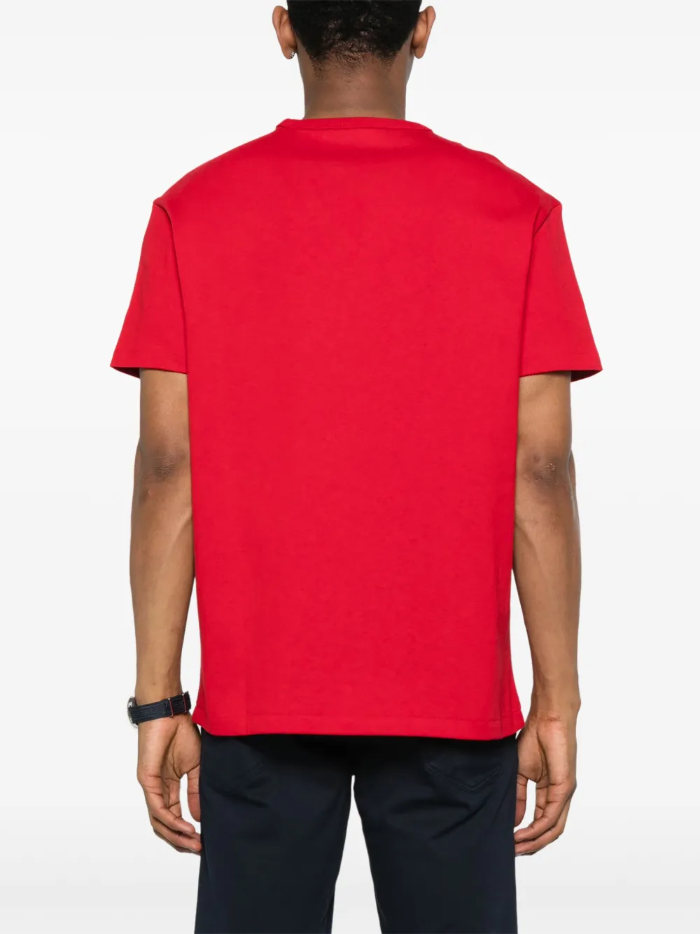 Polo Ralph Lauren T-shirt met ronde hals Rood