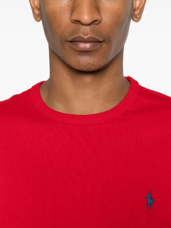 Polo Ralph Lauren Crew Neck T-shirt Red FARFETCH NO