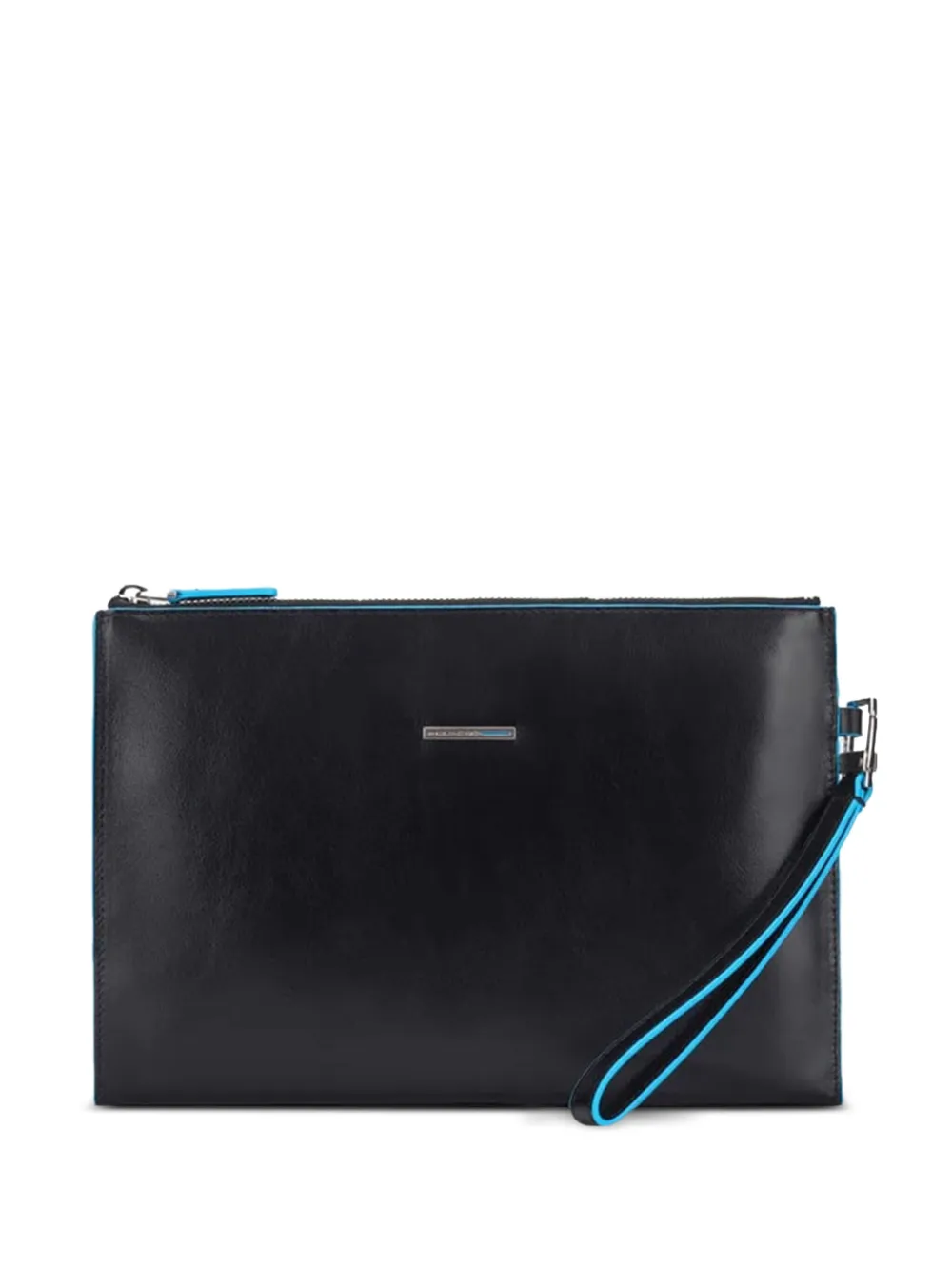 PIQUADRO leather clutch bag - Nero