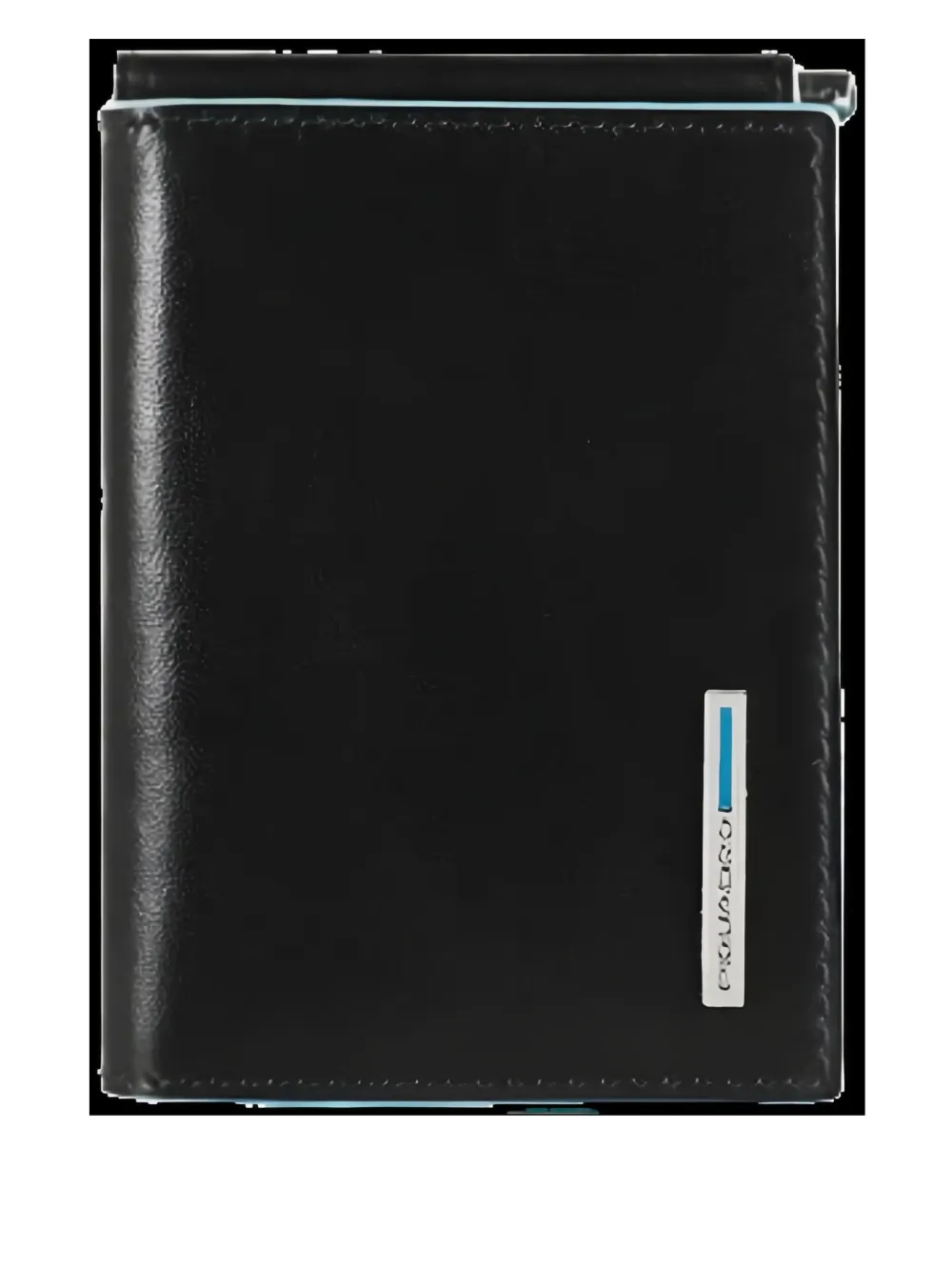 Piquadro Logo-print Card Holder In Black