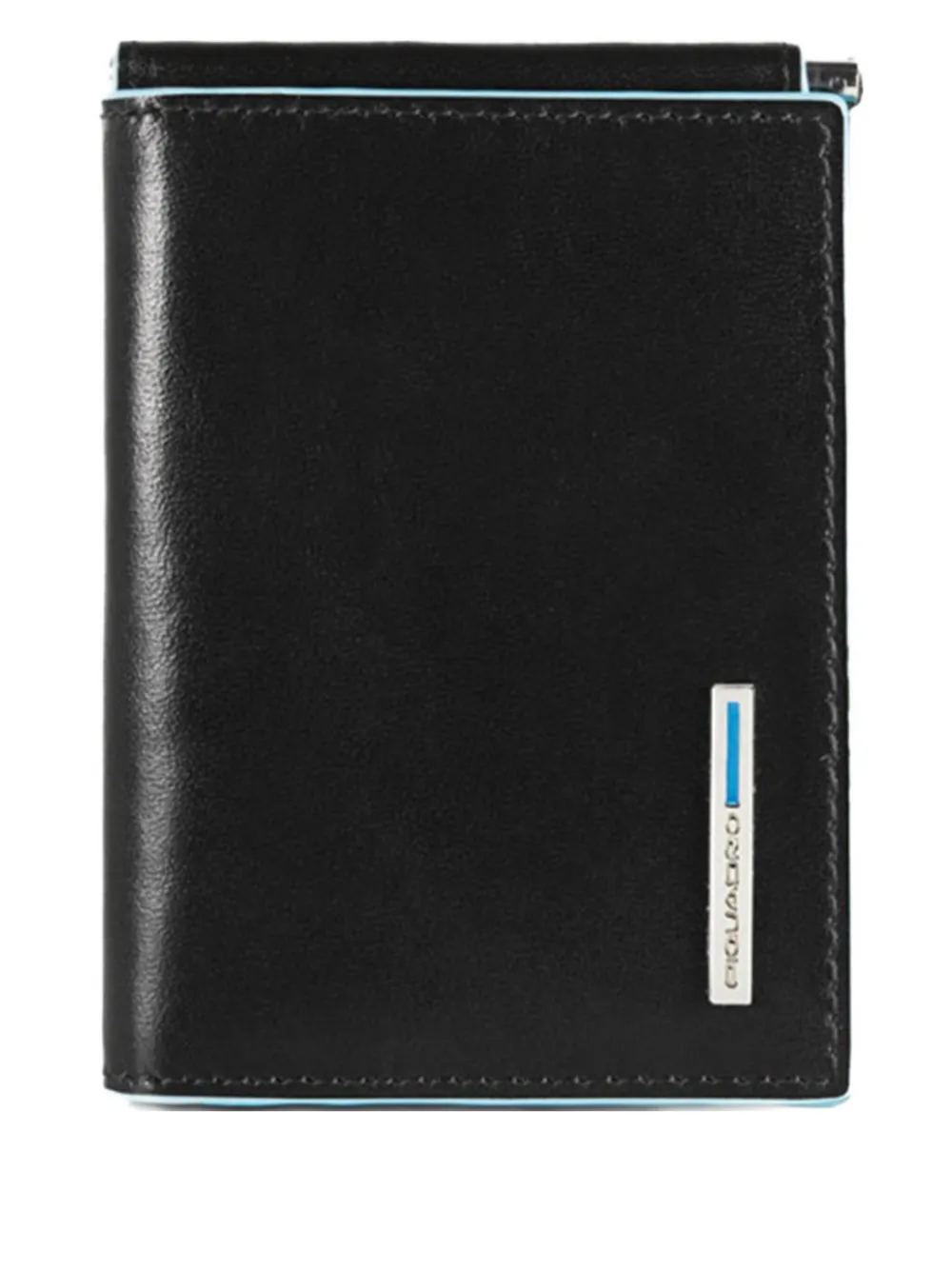 PIQUADRO logo-print card holder | Black | Image 1