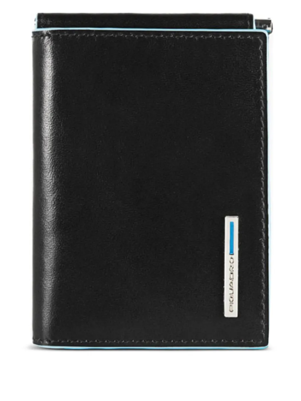 PIQUADRO logo-print card holder | Black | Image 1