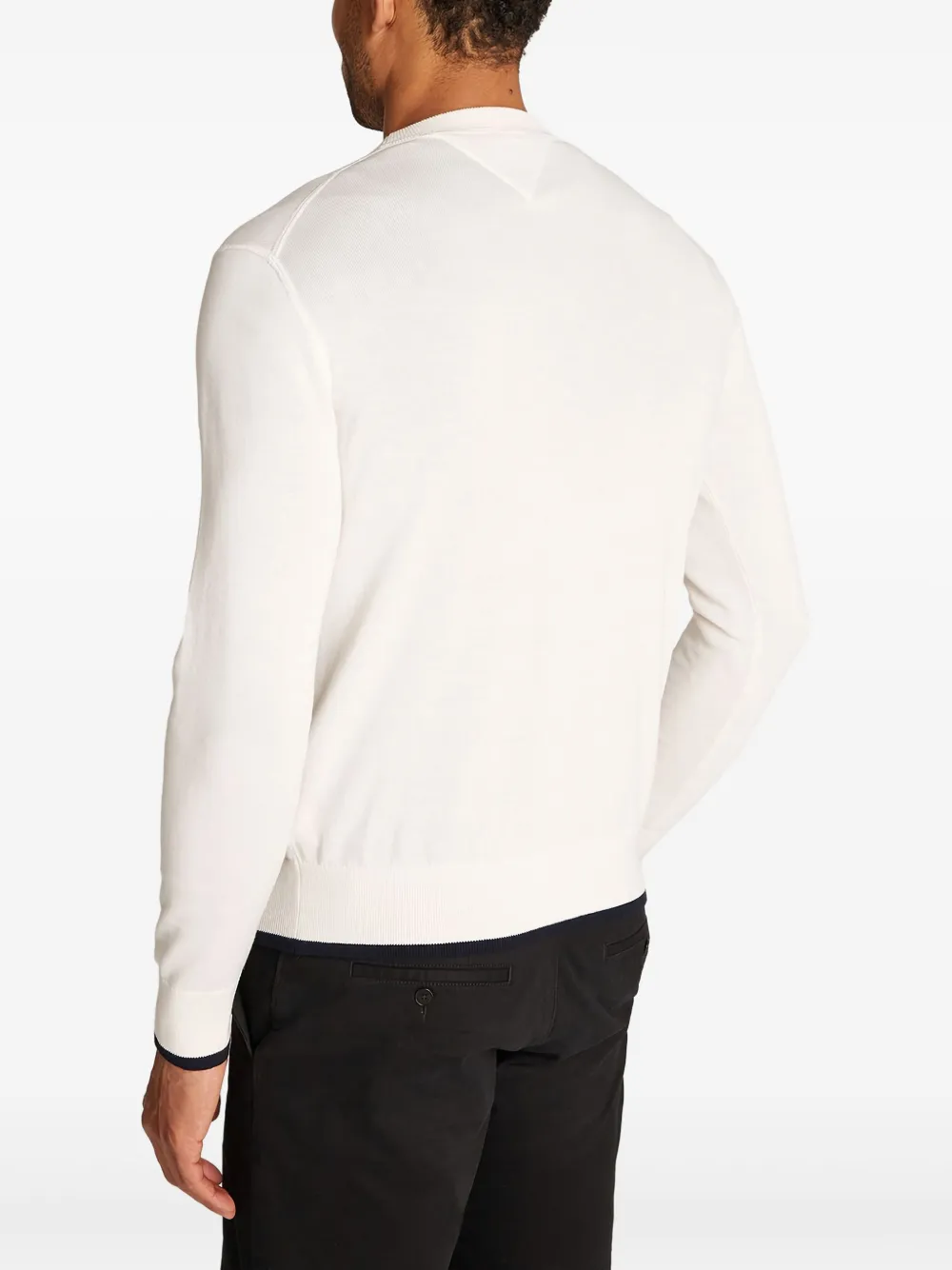 Tommy Hilfiger Graphic Cotton Crew Clothing In White