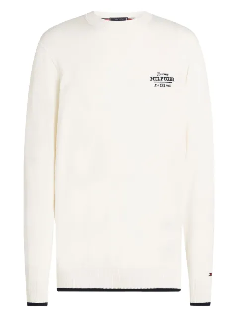 Tommy Hilfiger suéter con logo bordado