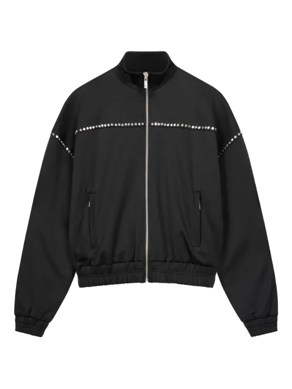 ROUGH. スタッズ トラックジャケット | ブラック | FARFETCH JP