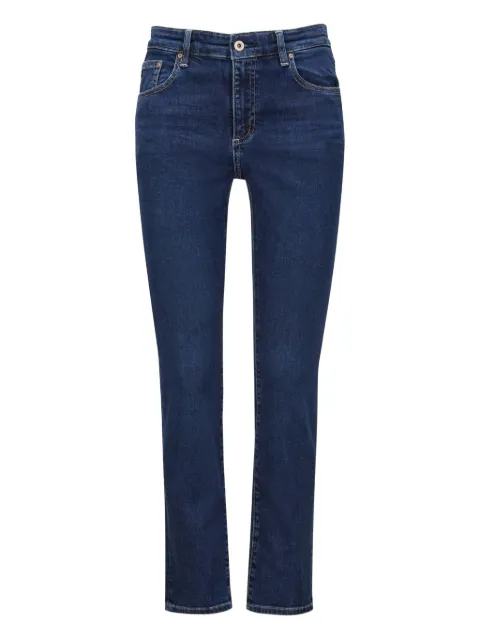 AG Jeans logo-patch jeans