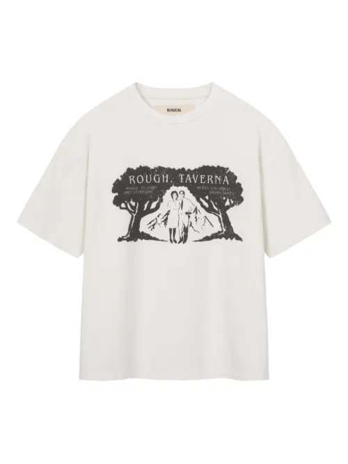 T-shirt à imprimé graphique - ROUGH. - Modalova