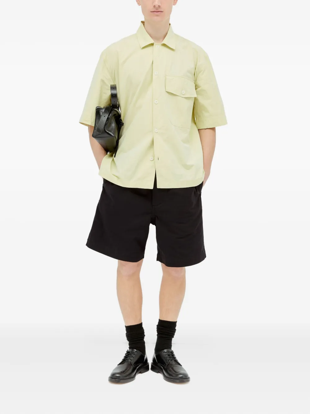 Margaret Howell cotton shirt - Geel