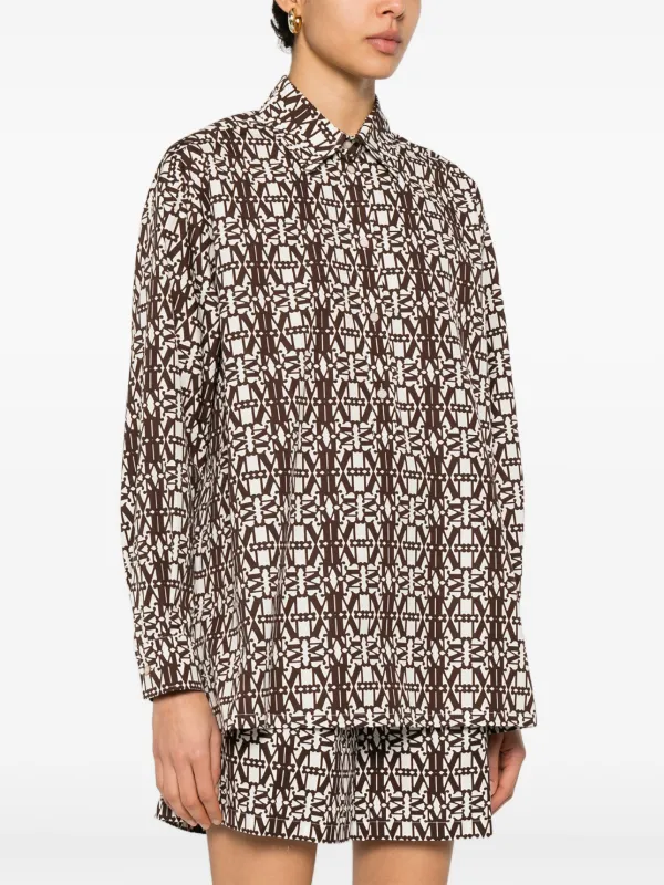 Max Mara Gallura Shirt | Brown | FARFETCH Max Mara Gallura Shirt | Brown | FARFETCH