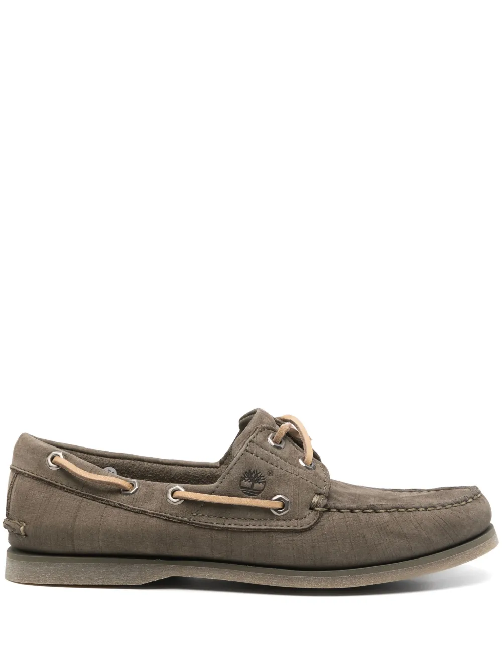 Timberland leather boat shoes Brown