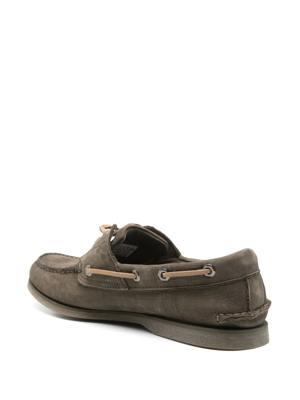 Timberland leather boat shoes Brown