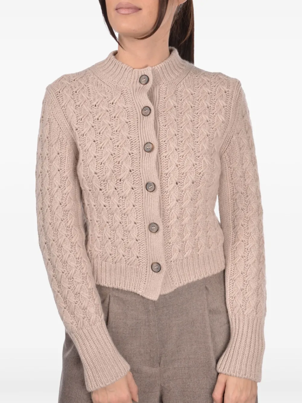 cashmere cardigan