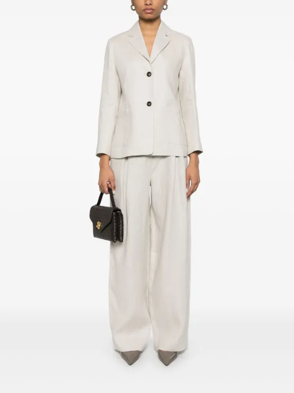 【★日本未入荷★】 S MAXMARA ☆ リネンジャケット ARRIGO S Max Mara Arrigo ジャケット | ニュートラル | FARFETCH JP