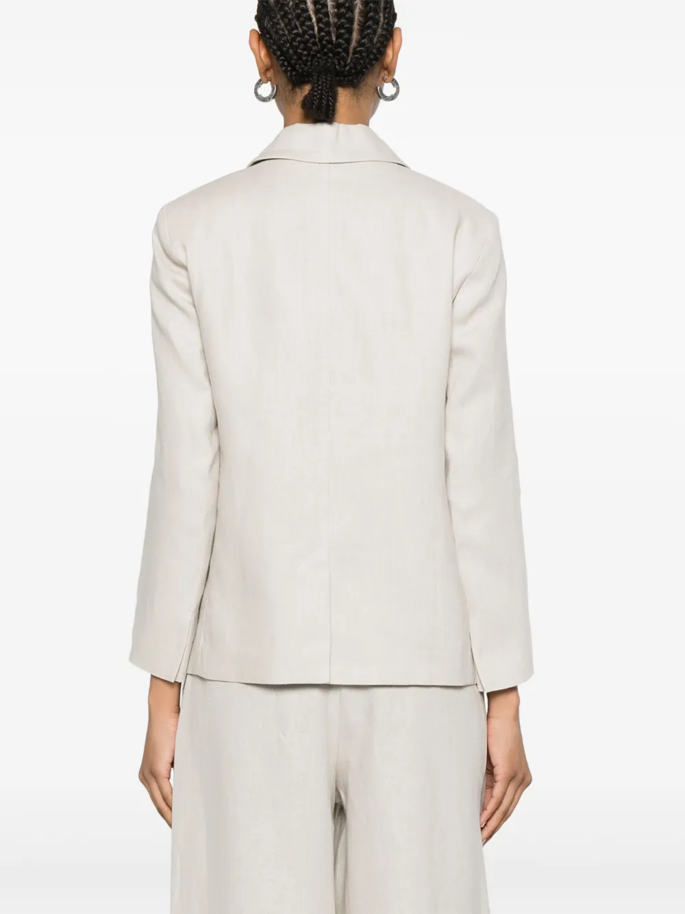 Shop 's Max Mara Arrigo Blazer In Neutrals